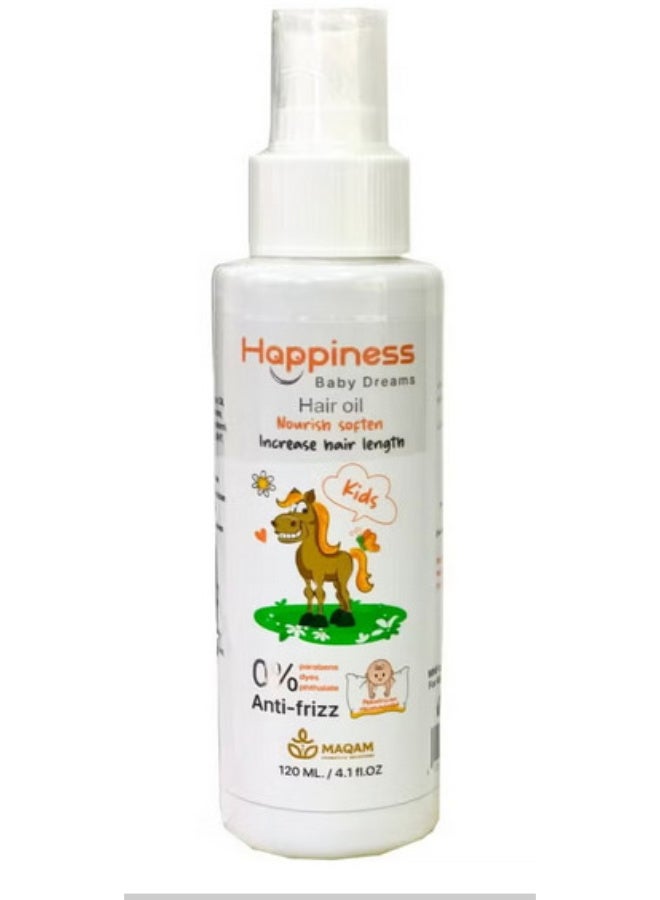Happiness Kids Hair Oil 120 Ml